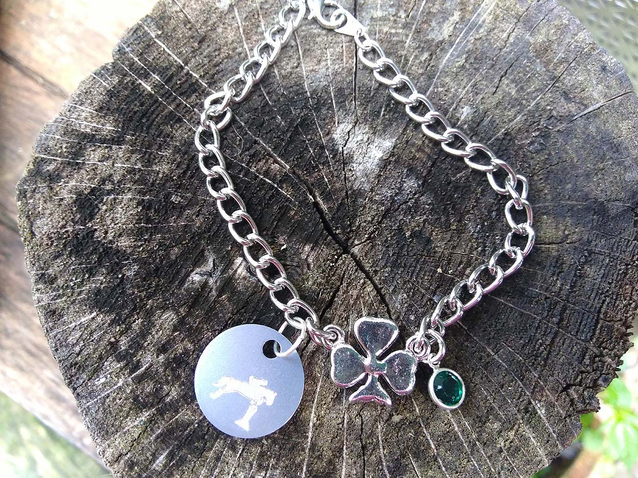 Celtic sale charm bracelet